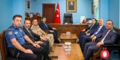 Yüksekova ve Şemdinli heyetinden Başkan Fahri Şakar’a ziyaret