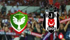 Amedspor-Beşiktaş maçında orta saha mücadelesi öne çıkıyor