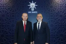 Erdoğan ile İbrahim Burkay görüşmesinde Bursa projeleri ele alındı