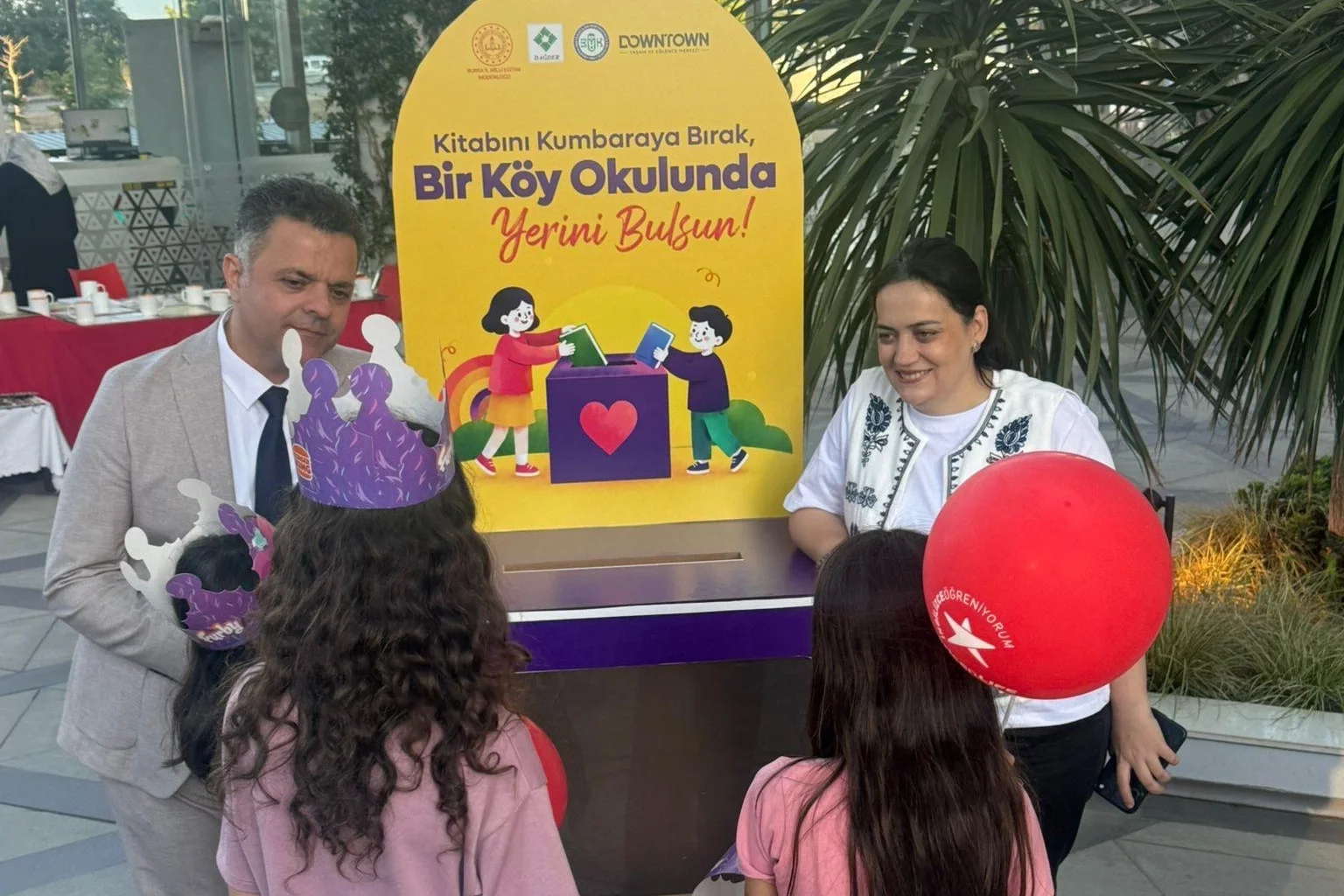 Bursa’da kırsal okullar için kitap bağışı kampanyası başladı