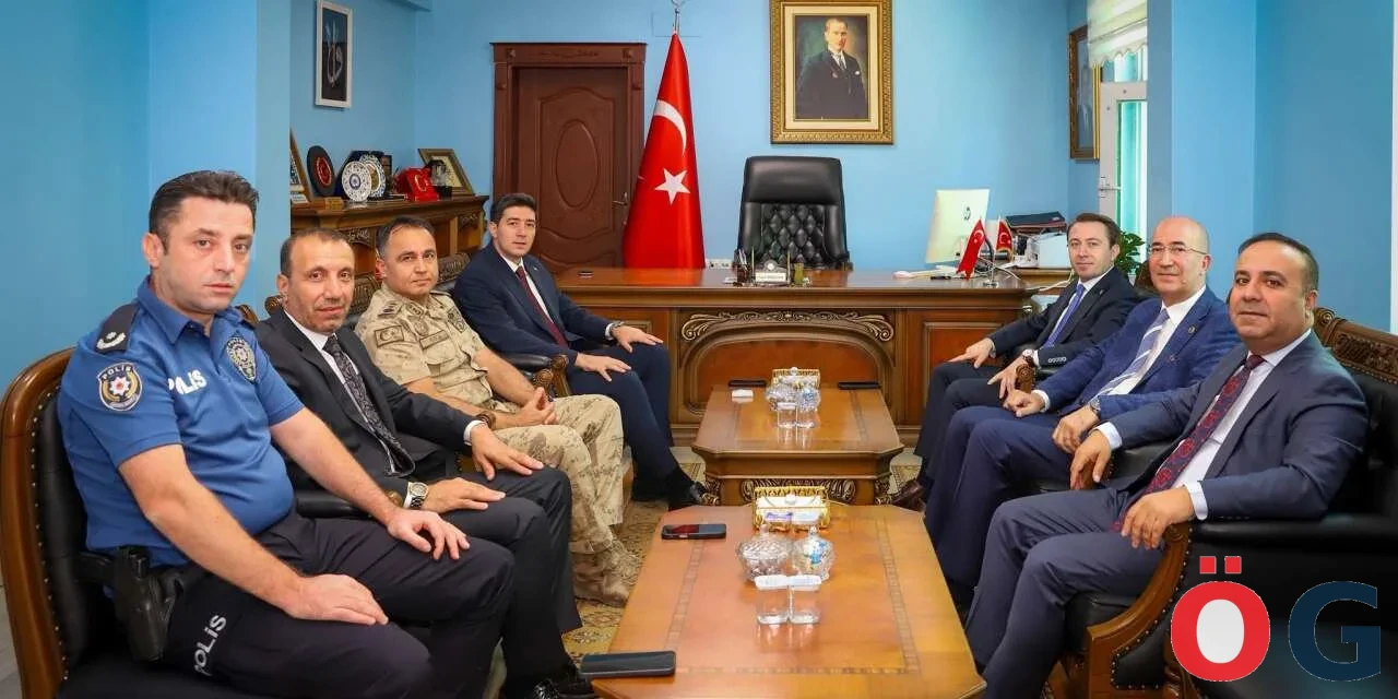 Yüksekova ve Şemdinli heyetinden Başkan Fahri Şakar’a ziyaret