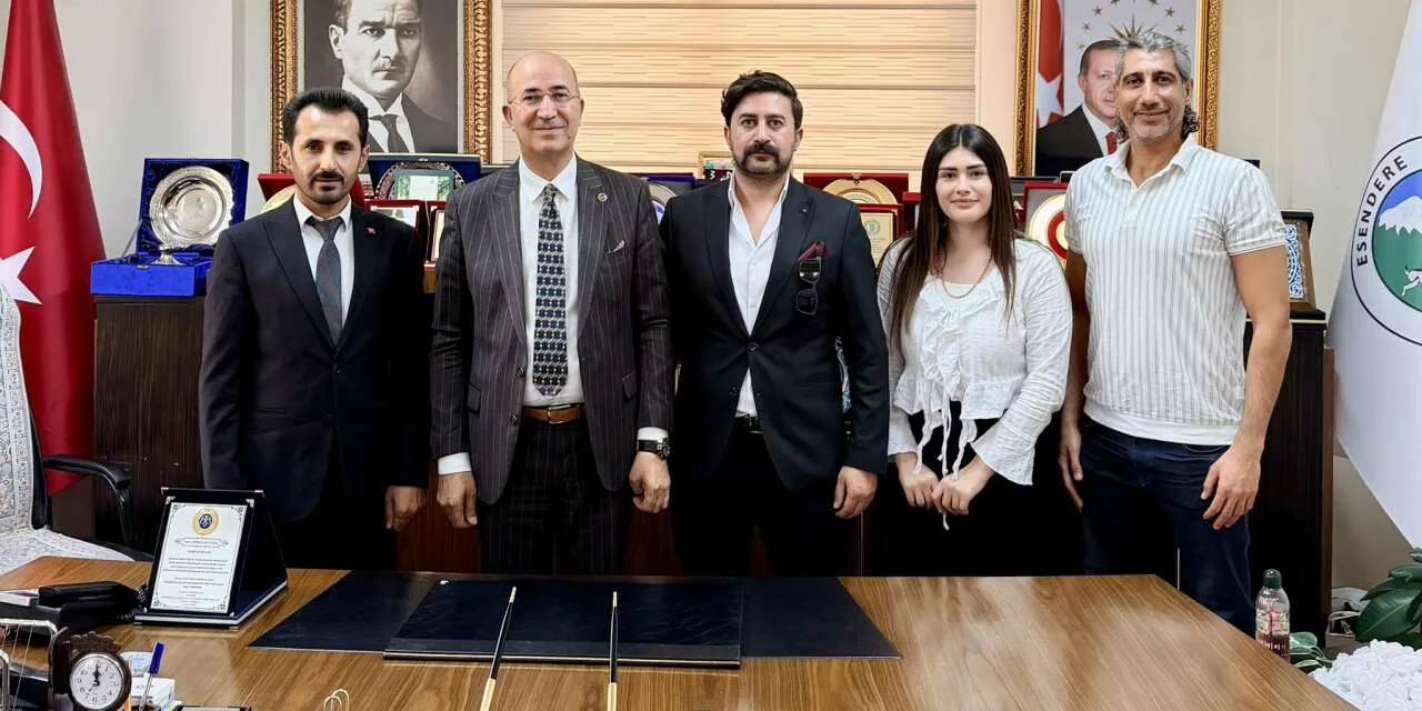 Esendere’de gençler için ortak mücadele: Başkan Büyüksu ULUMED heyetini ağırladı