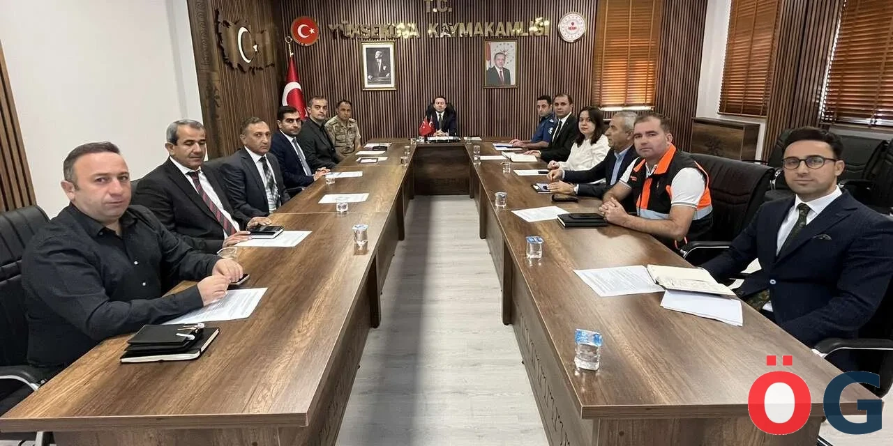 Yüksekova’da yeni eğitim yılı için okul güvenliği tedbirleri görüşüldü