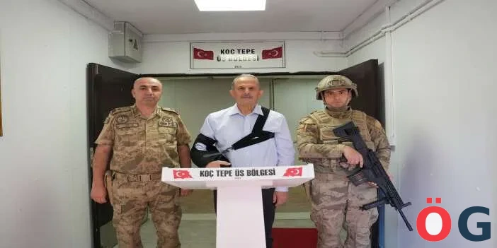 Vali Taşyapan’dan Hakkâri’deki jandarma üs ve karakollarına ziyaret