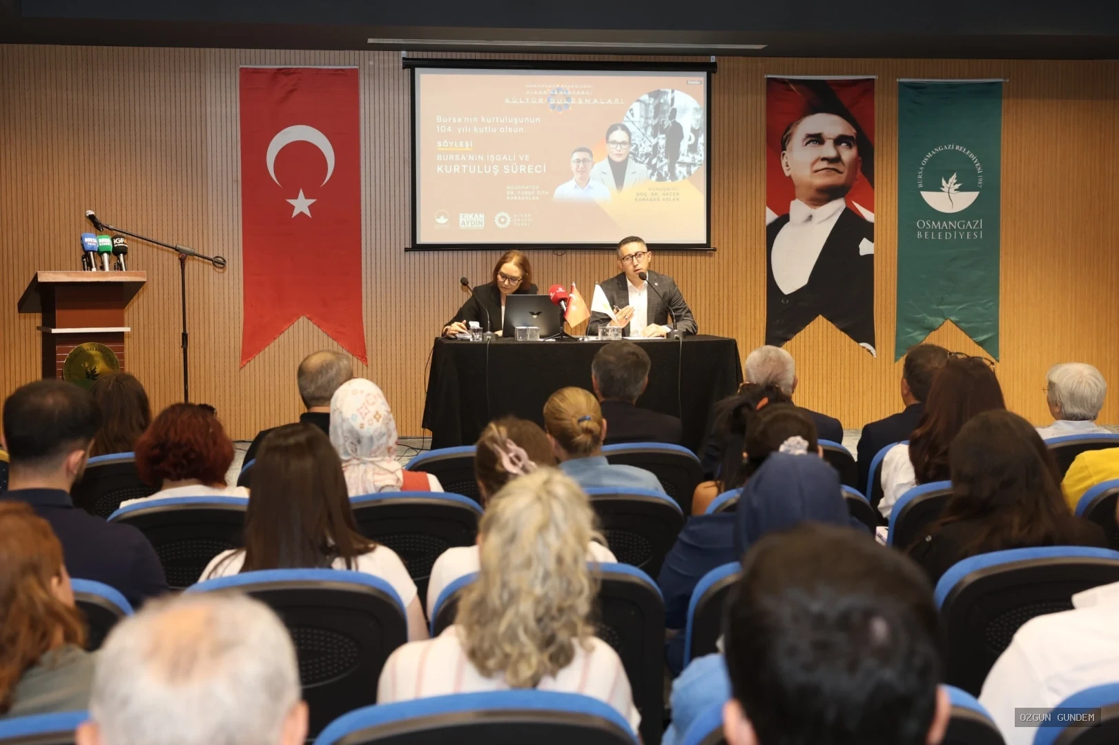 Bursa’nın kurtuluşu Osmangazi’de tarihi belgelerle anlatıldı