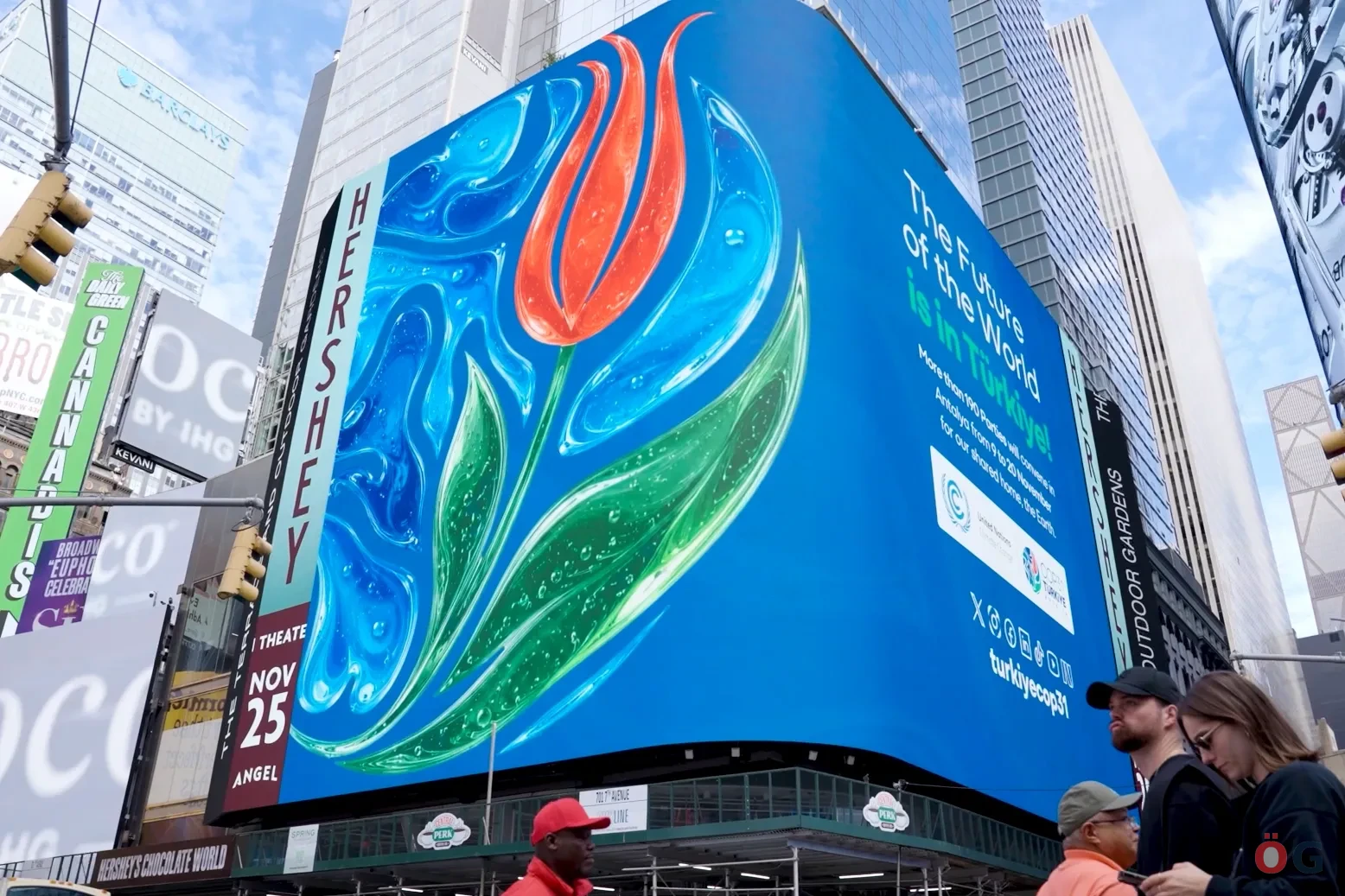 Türkiye’nin COP31 ev sahipliği New York’ta ebru sanatıyla tanıtılıyor