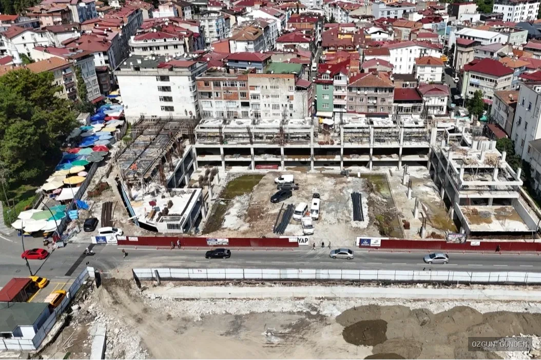 Millet Düzü Projesi’nde otopark ve ticaret alanları şekilleniyor