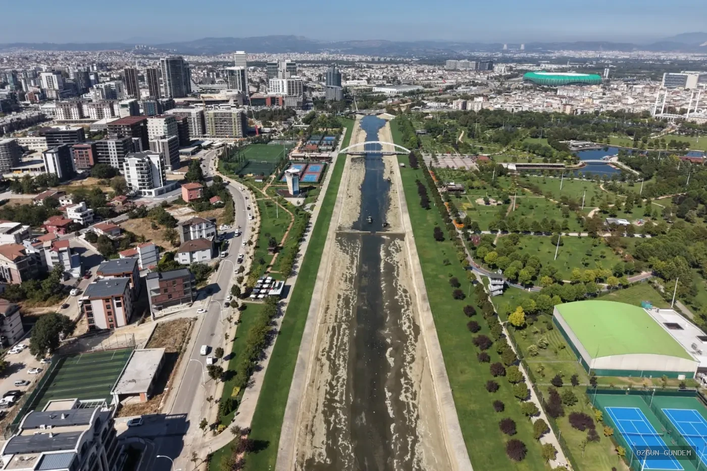 Büyükşehir'den dere temizliği mesaisi
