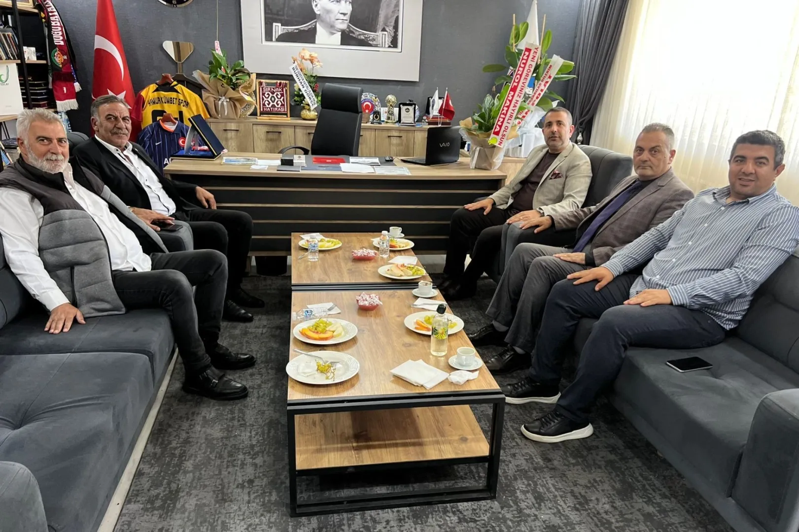 Volkan Barbaros’tan Ağrı ASKF’ye amatör spor desteği