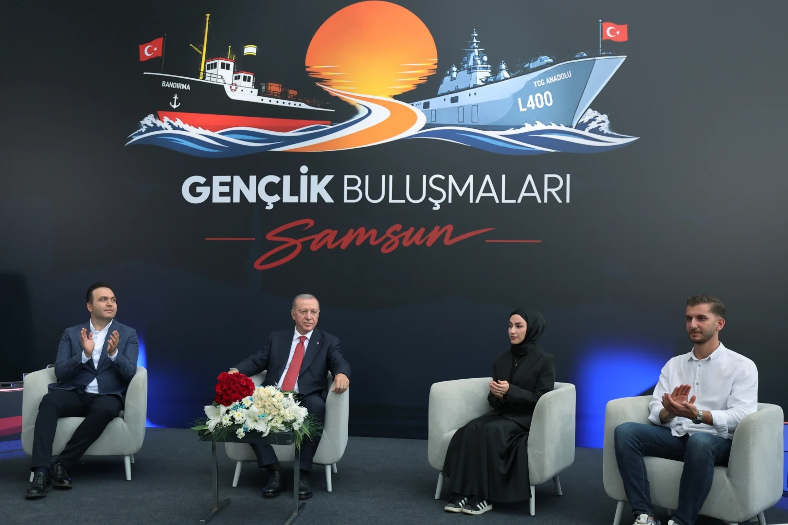 Cumhurbaşkanı Erdoğan Samsun’da Gençlerle Buluştu: Geleceğin Türkiye’sini Gençler Hazırlayacak