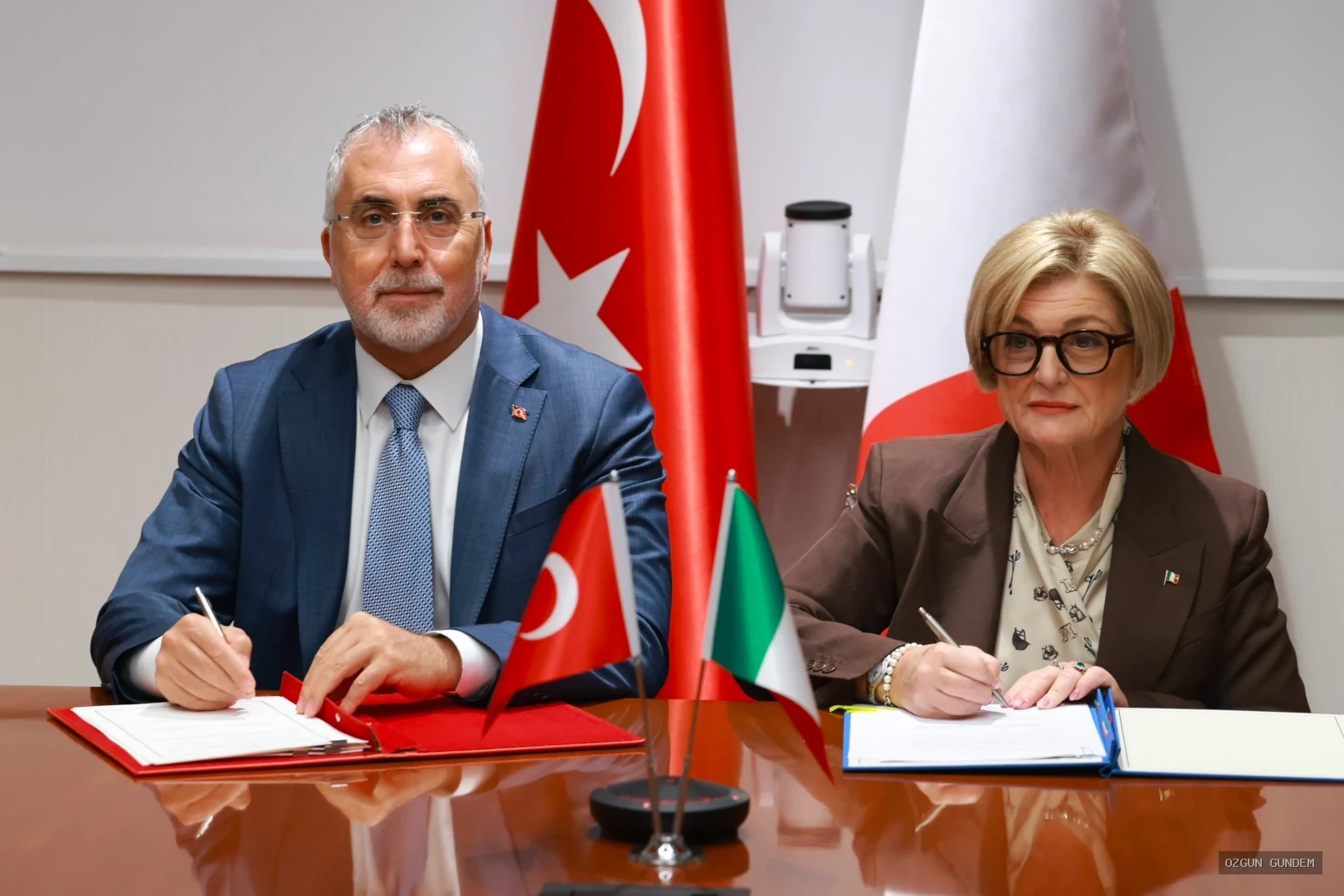 Türkiye ile İtalya çalışma hayatında iş birliğini güçlendirecek